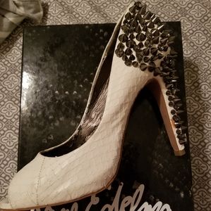Sam Edelman spike snake skin